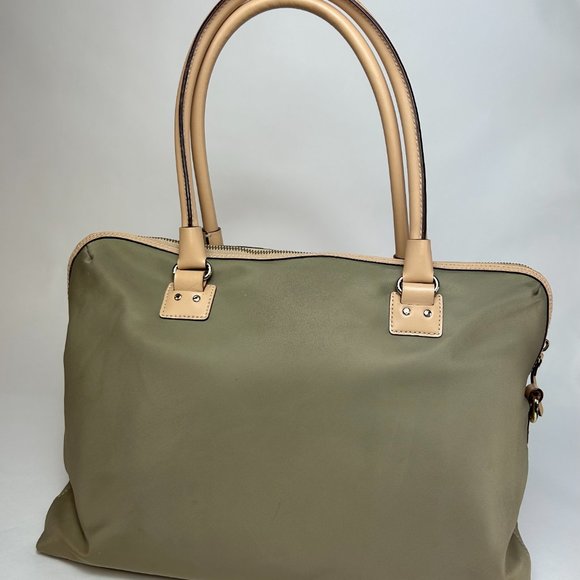 kate spade Bags Kate Spade Kennedy Park Nylon Calista Laptop Bag In Ash Green Poshmark